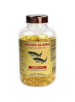 Omega 3 Alaska Deep Sea Fish Oil 1000mg 200 Softgels