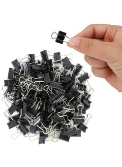 Mini Binder Clips, 100 Pack - 0.6 Inch, Standard 15mm, Fold Clamp Design, 0.23 Inch Capacity Paper Clips- Essential Office Supplies, Ideal for Micro Binding and Paper Organization - pzsku/Z506B5E0EA8BD822667B8Z/45/_/1702038288/d5bed92f-d3fd-42bd-ad98-a95b87ea6da9