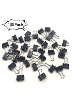 Mini Binder Clips, 100 Pack - 0.6 Inch, Standard 15mm, Fold Clamp Design, 0.23 Inch Capacity Paper Clips- Essential Office Supplies, Ideal for Micro Binding and Paper Organization - pzsku/Z506B5E0EA8BD822667B8Z/45/_/1702038292/719605f4-4893-4b33-8ebe-da549673179d