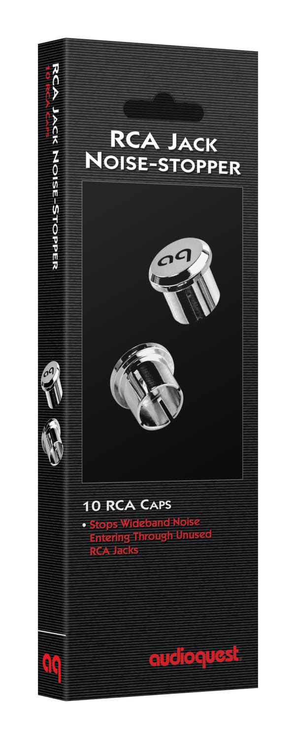 AudioQuest RCA Noise-Stopper Caps - Set of 10 - Image 2