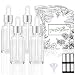 PrettyCare 2 oz Dropper Bottles 4 Pack Frosted Glass Bottles 60ml with Golden Caps 12 Labels Funnel Measured PipettesEmpty Tincture for Essential Oils Skincare - Image 2