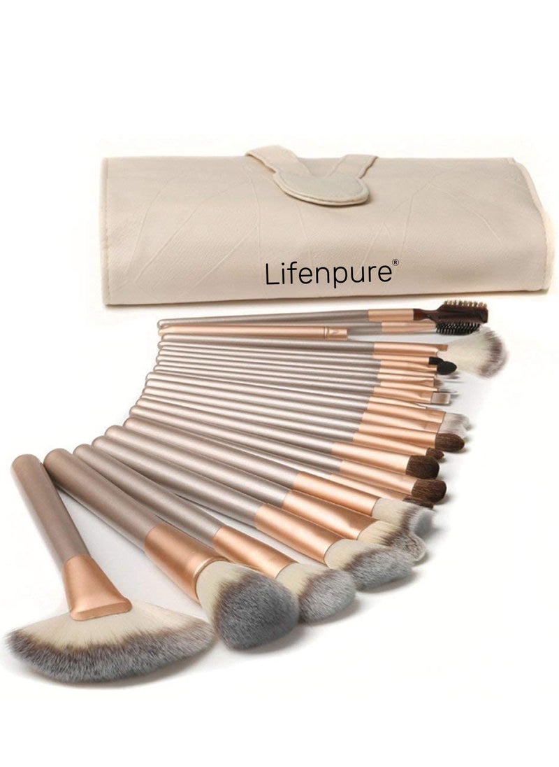 Lifenpure Lifenpure makeup brush set 24 pcs  - Image 2