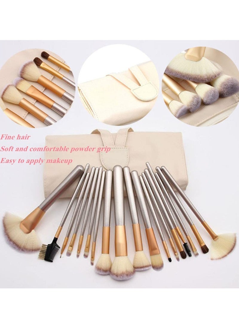 Lifenpure Lifenpure makeup brush set 24 pcs  - Image 4