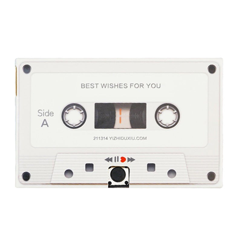 Recording Greeting Card Exquisite Unique Reusable Recordable DIY Greeting Card for Birthday Anniversaries Type 1 - Image 1