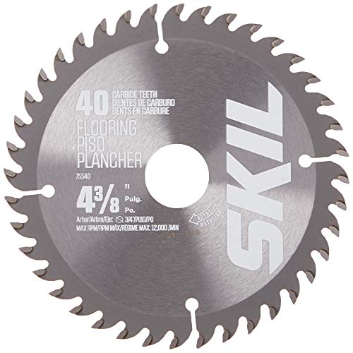 SKIL 75540 4-3/8-Inch by 40T Carbide Flooring Blade - Image 1