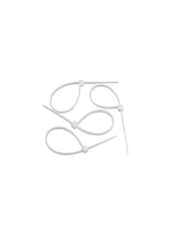 BirdFlee Birdflee Cable Tie Set of 500 Pcs 250 Mmx 48 Mm_White Wire Zip Cable Lock Strong And Durable Zip Locker  - Image 3