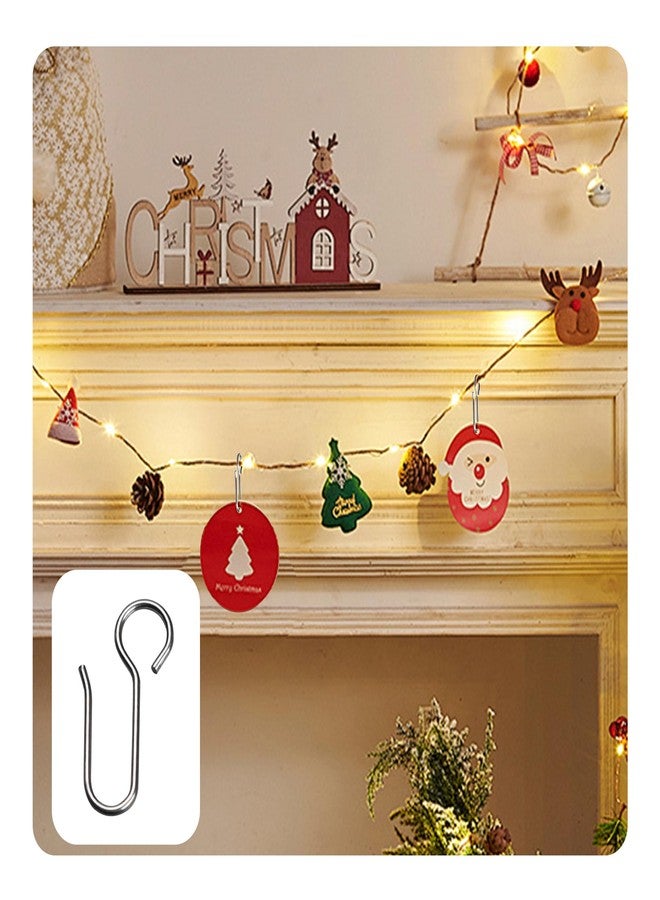 Runseaway 100Pcs Metal Curtain Track Hooks, S Shaped Small Metal Drape Wire Hooks for Ceiling Curtain Track, Pin-On Drapery Hanger Glider Hooks for Shower, RV, Room Divider - Image 5