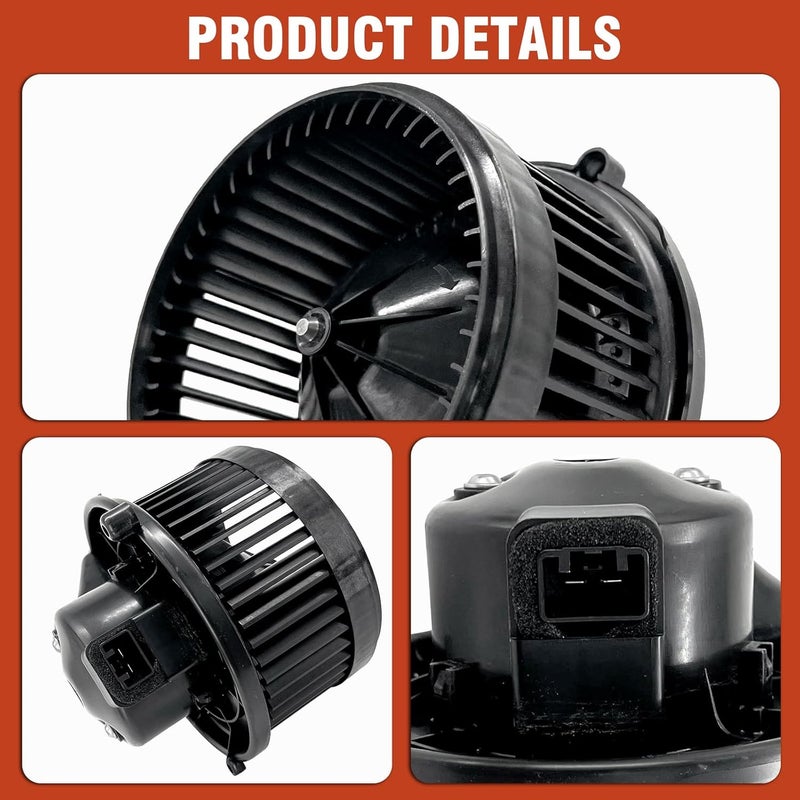 Cooligo Blower Motor for Chevrolet Captiva, Equinox, GMC Terrain, Pontiac Torrent - Image 4