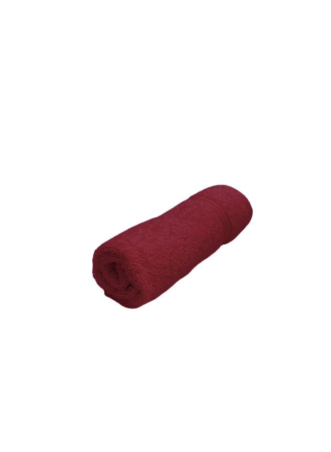 BYFT Home Essentials (Maroon) Luxury Face Towel (30 x 30 Cm -Set of 1) 100% Cotton, Highly Absorbent and Quick dry with Horizontal Striped Dobby -550 Gsm - Image 4