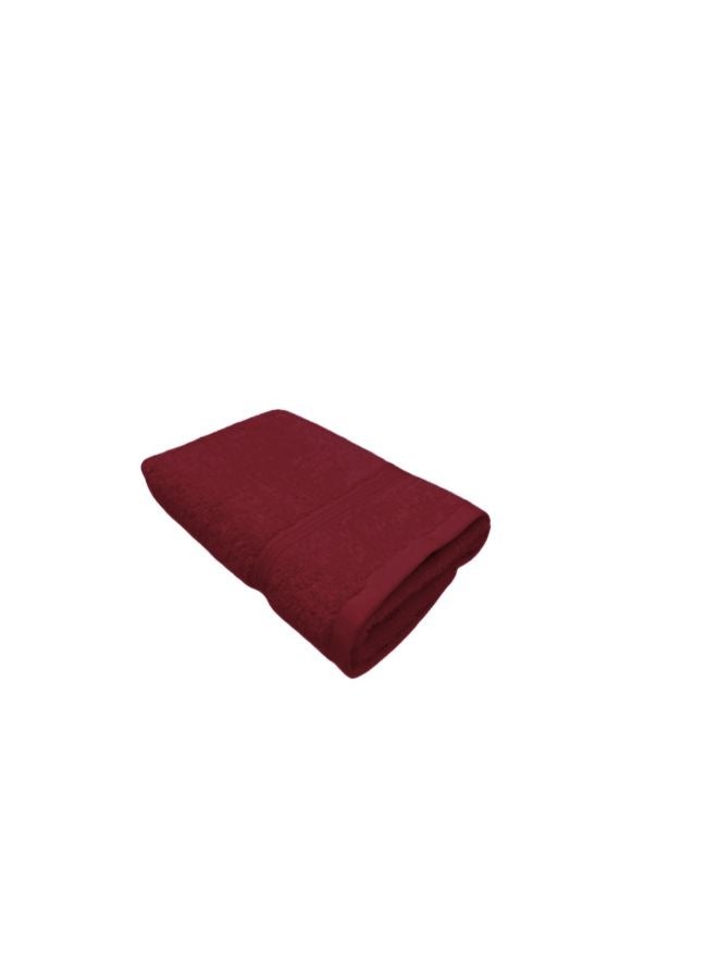 BYFT Home Essentials (Maroon) Luxury Face Towel (30 x 30 Cm -Set of 1) 100% Cotton, Highly Absorbent and Quick dry with Horizontal Striped Dobby -550 Gsm - Image 3