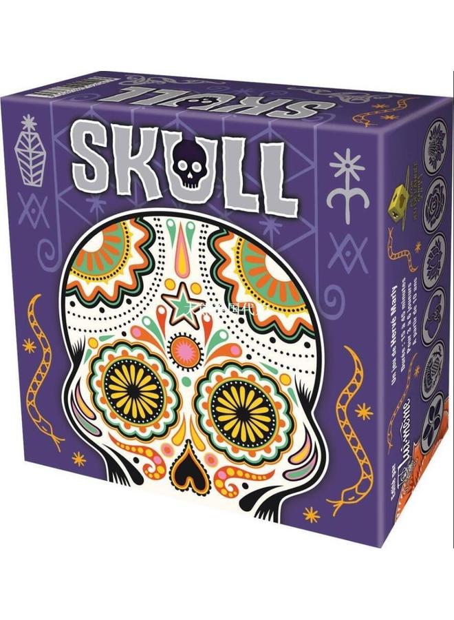 Bluejw English Board Game Card Cover Your Assets Grandpa Card Skull King Flower Skull King Party - Image 1