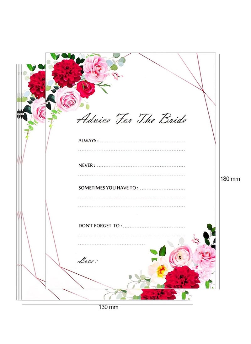 Y&D - 20 x Hen Party Games for Adults Advice the Bride Cards He Said She Do Quiz Night Accessories Favour - Image 1