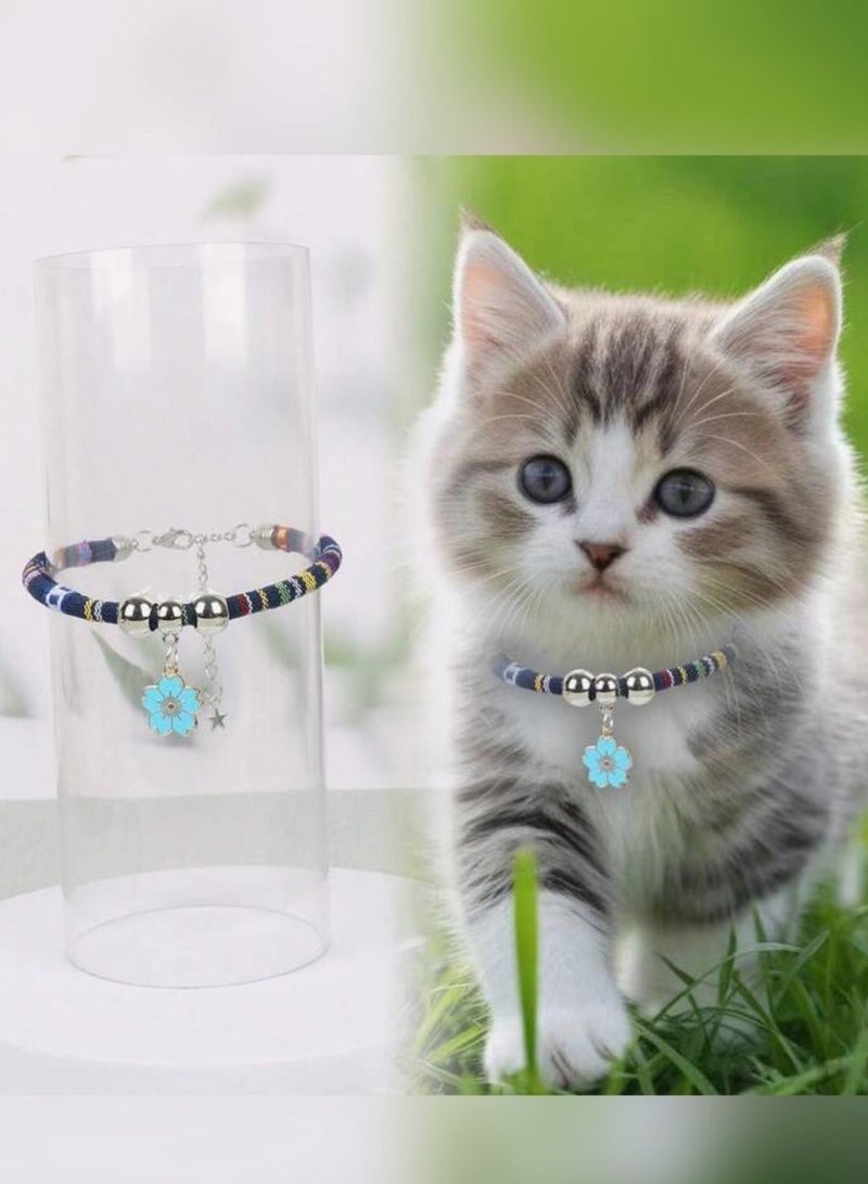 قلادة للحيوانات الأليفة على شكل زهرة - Image 1