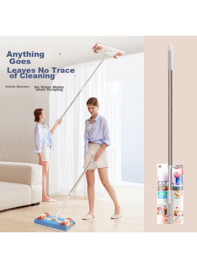 Condor Ceiling Mold Removal Cleaning Tool, Extendable Cloth Flat Mop For Roof And Wall Cleaning, Household Dust Removal - Image 5