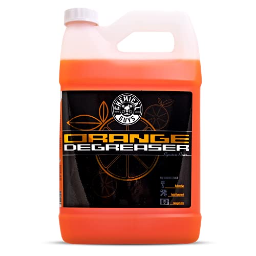 Chemical Guys Signature Series Orange Degreaser, Heavy-duty All-purpose Cleaner For Engines, Tires, Undercarriages & More, Professional Strength Formula, Breaks Down Grease, Oil & Grime - 128 fl oz - Image 1