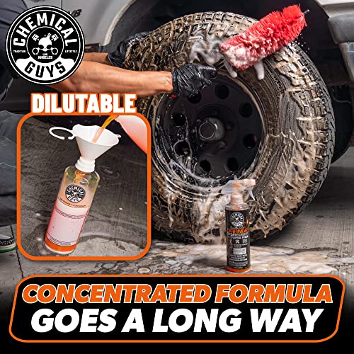 Chemical Guys Signature Series Orange Degreaser, Heavy-duty All-purpose Cleaner For Engines, Tires, Undercarriages & More, Professional Strength Formula, Breaks Down Grease, Oil & Grime - 128 fl oz - Image 5