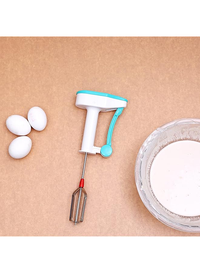 أولسنمارك خلاط Omhb2393 Power Free شفرة من الفولاذ المقاوم للصدأ نظام تروس عالي التحمل قبضة سهلة لا يتطلب طاقة مقاوم للتآكل متعدد الوظائف - Image 2