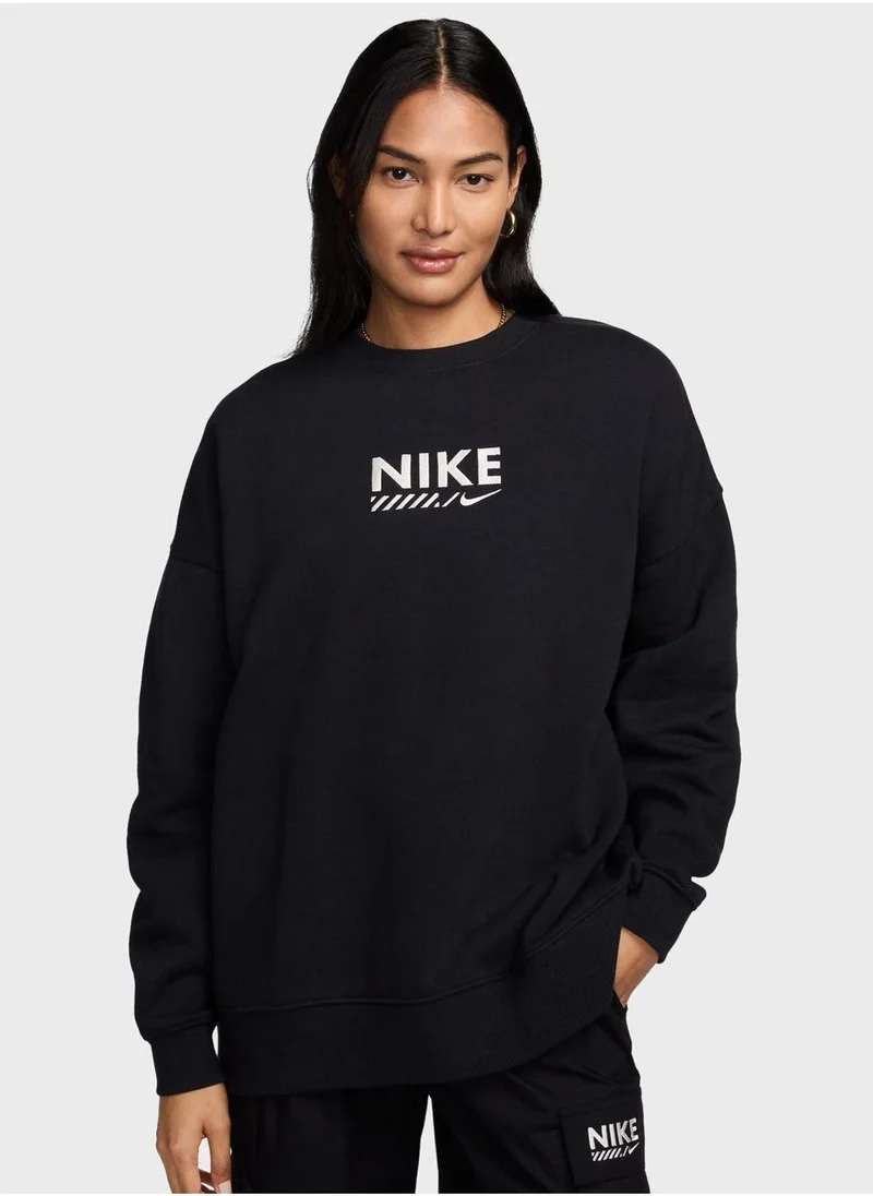 Nike Nsw Fleece Oversized Sweatshirts