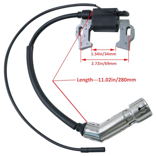 WOTIAN Ignition Coil Compatible with Champion 5000W 6000W 7500W 8000W Firman Generators Ignition Coil Assembly Fit for Predator 420cc 389cc Engine Parts #46.123000.03 - Image 2