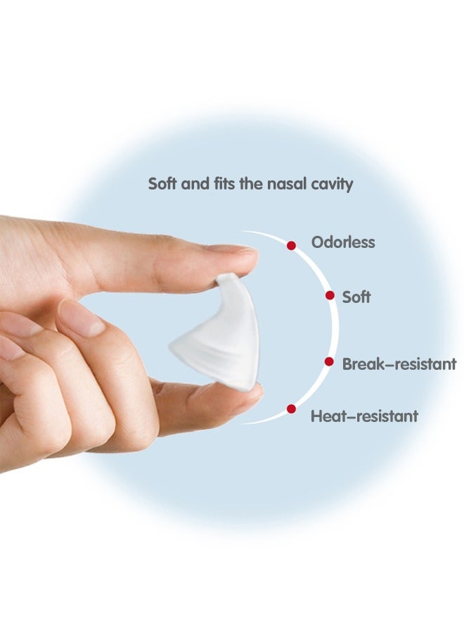 Sharpdo Electric Baby Nasal Aspirator, Automatic Nose Cleaner with 2 Silicone Tips, Nasal Sucker for Newborns and Toddlers, Low Noise - Image 5