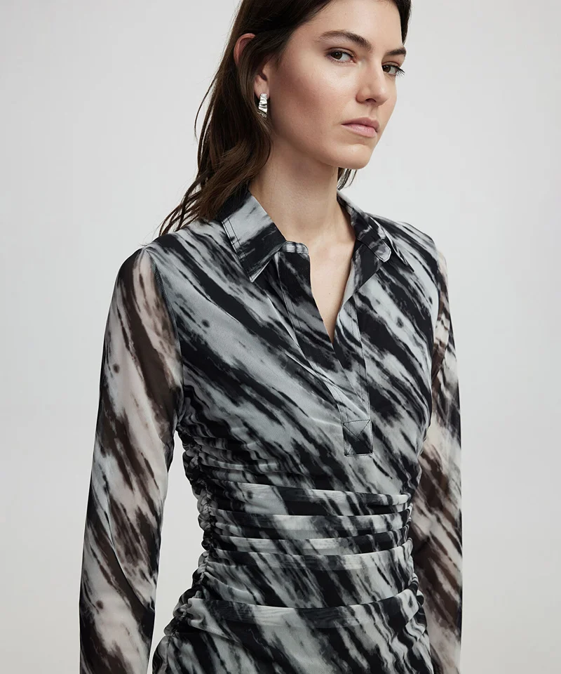 ابيكول Printed Dress