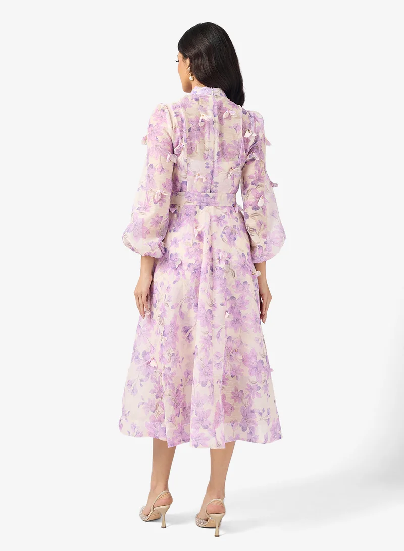 Khizana Floral Print Dress