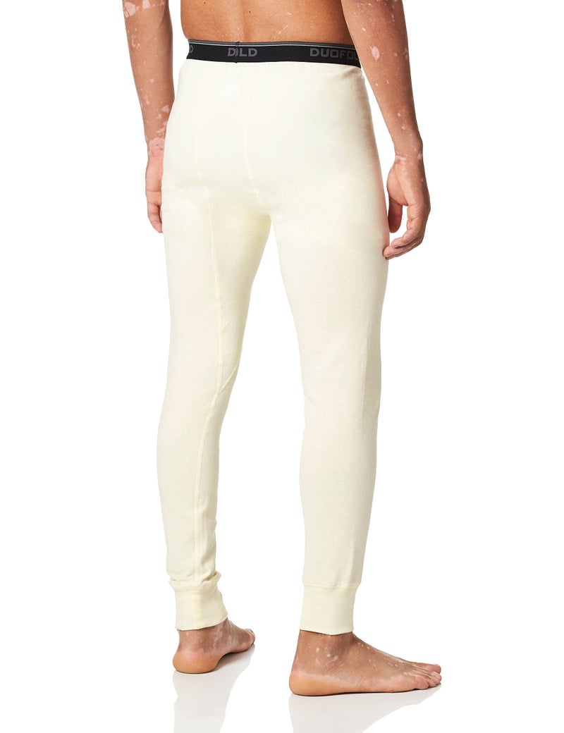 Duofold Men's Mid Weight Wicking Thermal Pant, Winter White, X-Large - Image 3
