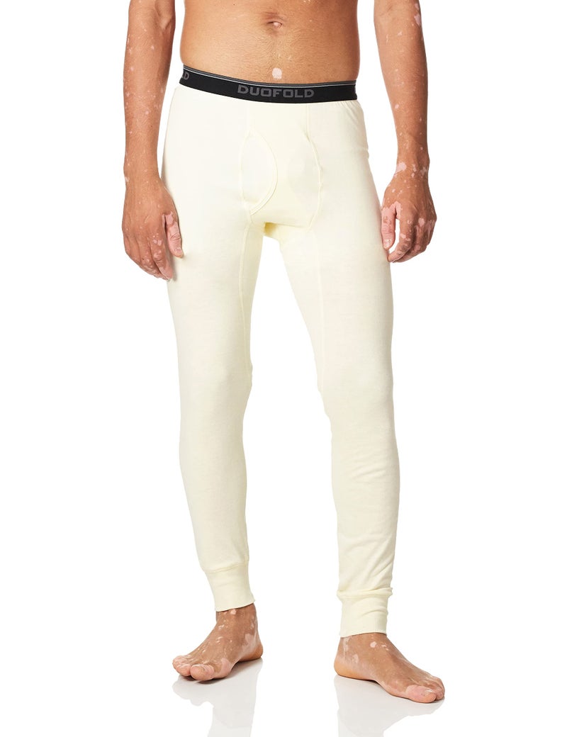 Duofold Men's Mid Weight Wicking Thermal Pant, Winter White, X-Large - Image 4