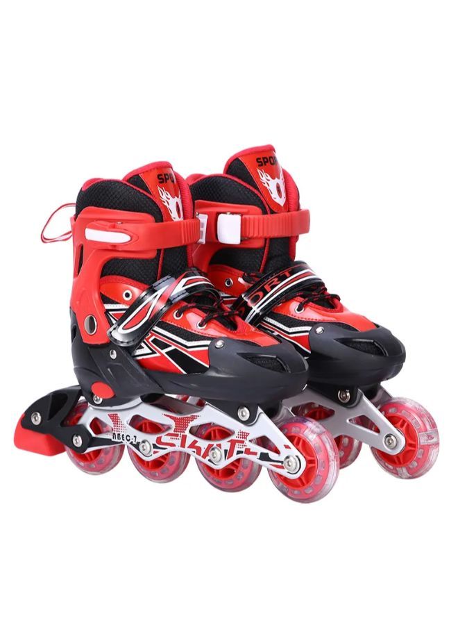 باتيناج خامه مستورد عالى الرقبه 4 عجلات مقاس  SKATE (L) Larg - Image 1