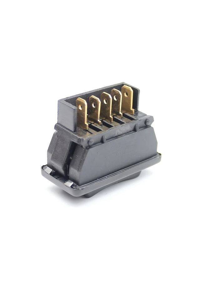 Universal Car Power Window Switch 5 Pin DC 12V 20A Blue 1pc - Image 5