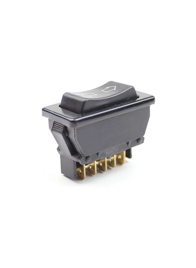 Universal Car Power Window Switch 5 Pin DC 12V 20A Blue 1pc - Image 4