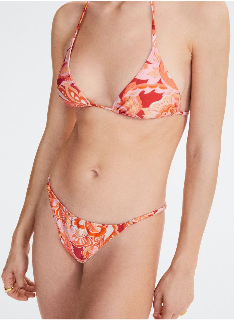 MANGO - Printed Bikini Bottom - Image 1