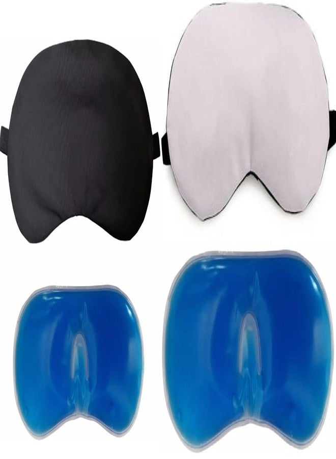 SONEEV MART قناع النوم للعين من هينيسو جل تبريد متميز لنوم أفضل - Image 1