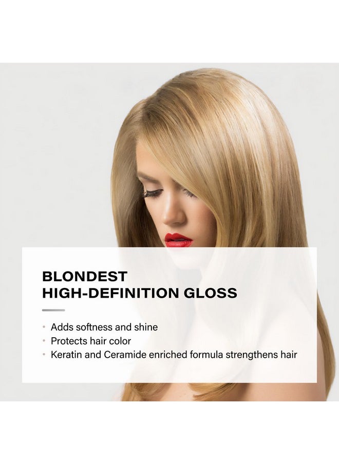 Peter Coppola High Definition Gloss Purple Hair Toner Oil Serum For Blonde Silver & White Hair Eliminates Brassy Yellow Tones Smooths & Seals Split Ends Protects Hair From Uva And Uvb Rays  - Image 4