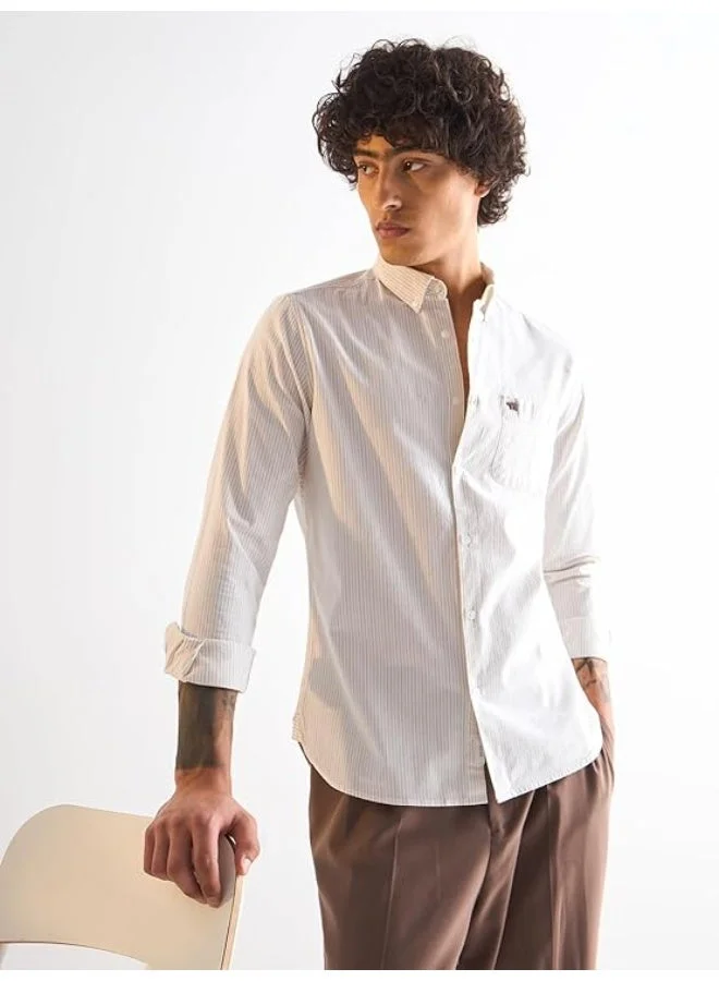 Men’s Long Sleeve Shirt – Classic, Comfortable and Stylish Essential for Work, Travel or Casual Outings