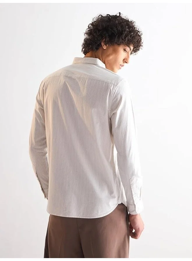 THE BEAR HOUSE  Men’s Long Sleeve Shirt – Classic, Comfortable and Stylish Essential for Work, Travel or Casual Outings for Men | Best Price UAE