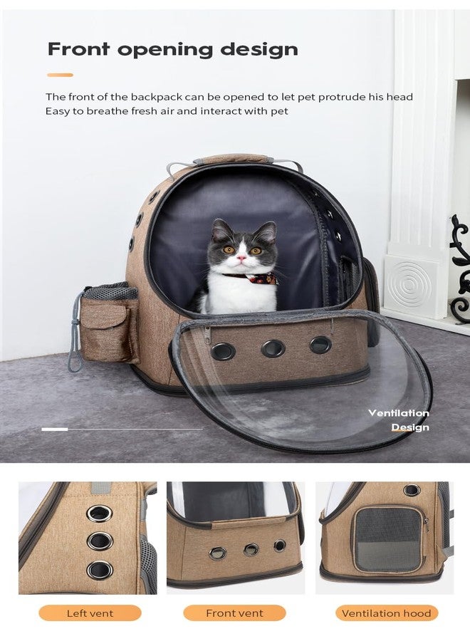 Oncarnival Pet Backpack Carrier for Small Dogs and Cats, cat Bubble Backpack with Breathable mesh, Portable pet Travel Carrier, Ideal for Traveling, Camping, and Outdoor - Image 5