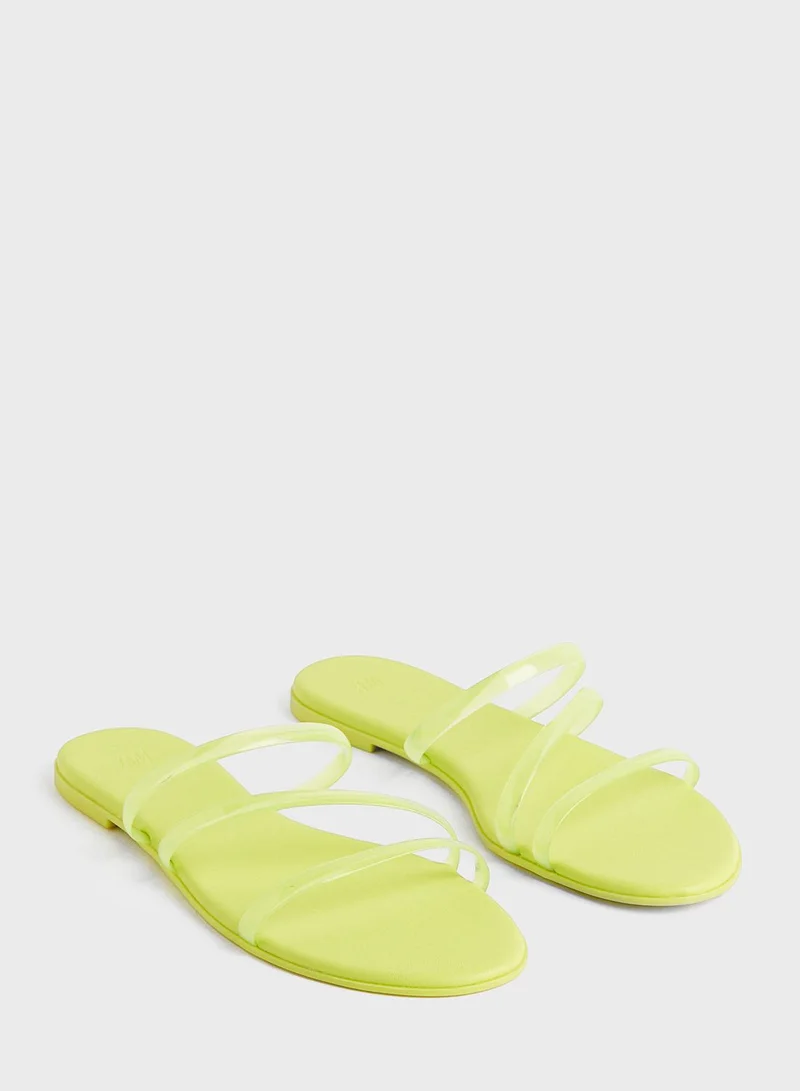 H&M Multi Strap Flat Sandals