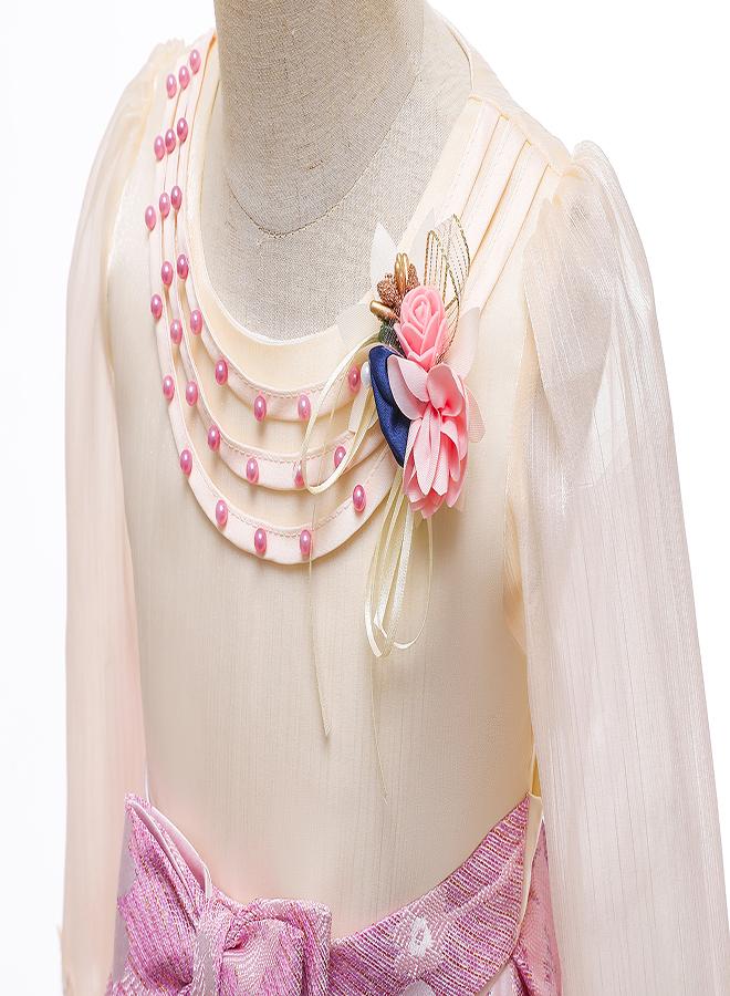 babyqlo Floral Princess Dress - Image 5
