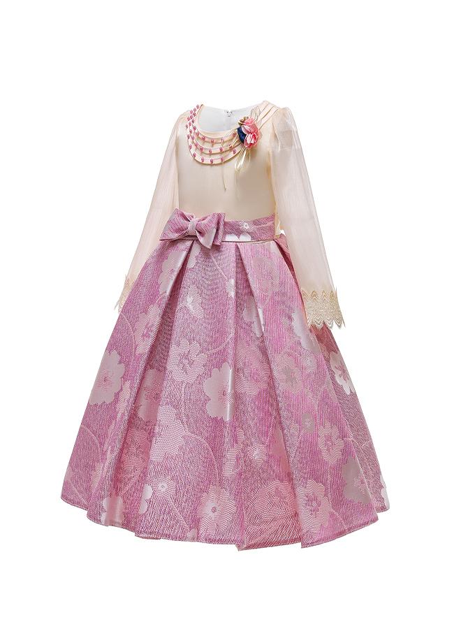 babyqlo Floral Princess Dress - Image 2