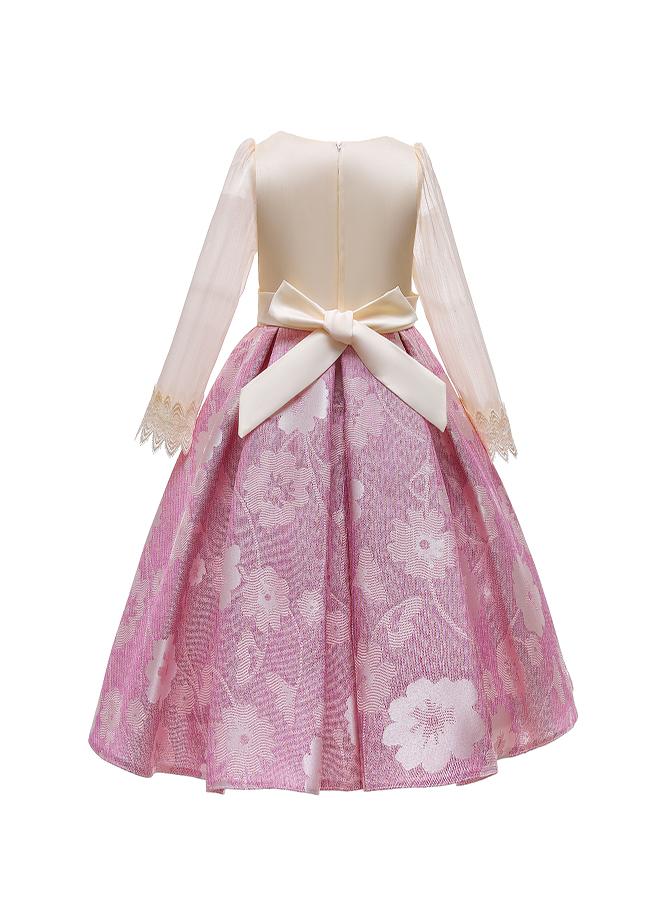 babyqlo Floral Princess Dress - Image 3