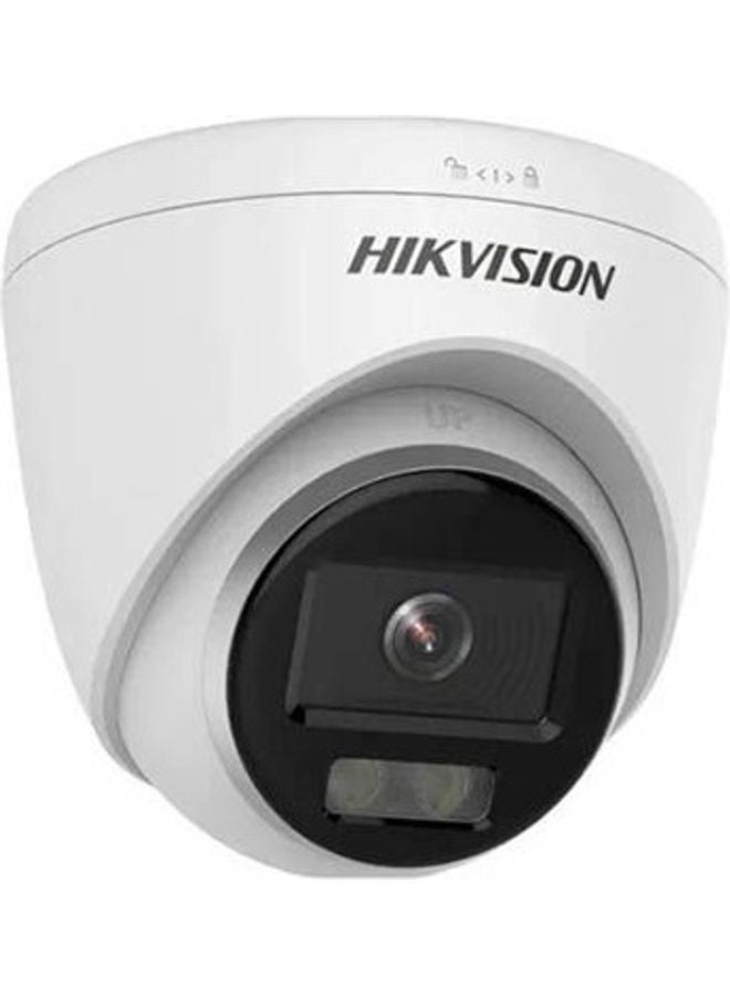 HIKVISION 2.8mm ColorVu Turbo HD 2MP CCTV Camera, 1080p Full HD, 24/7 Full-Color Night Vision, 4-in-1 Analog TVI/AHD/CVI/CVBS, Ultra-Low Light 0.001 Lux, Indoor Surveillance, White Light Illumination, Fixed Lens, White | DS-2CE70DF0T-PF - Image 2
