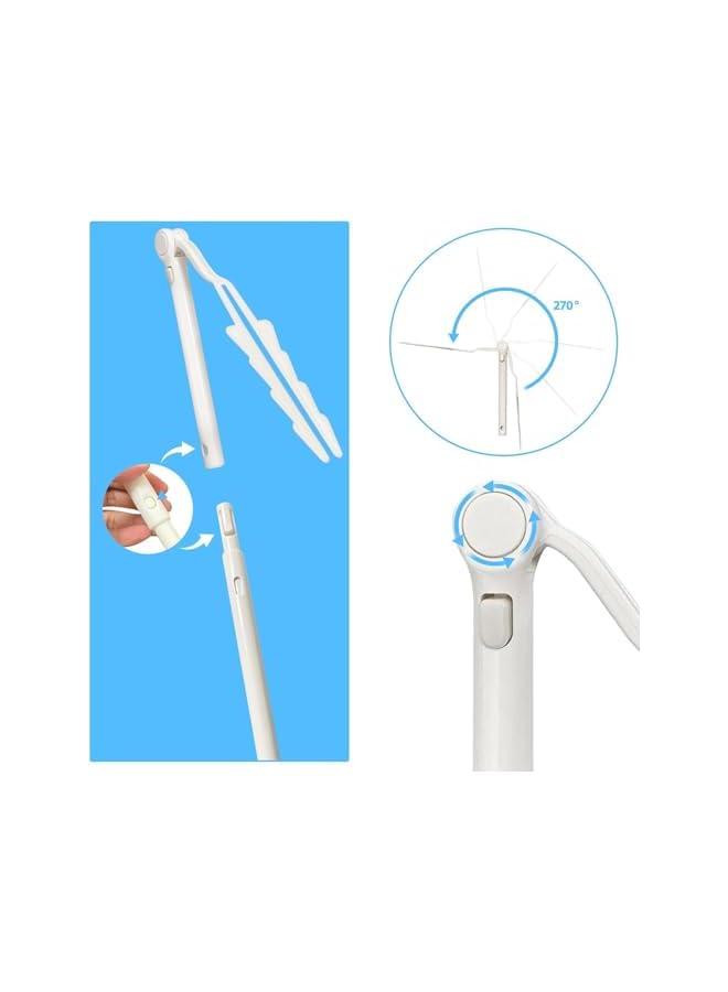 promass Extendable Feather Duster, Light Dusters for Cleaning, Adjustable Length Handles Only, Feather Duster with Extended Handle, Suitable for Indoor and Outdoor Use - Image 3