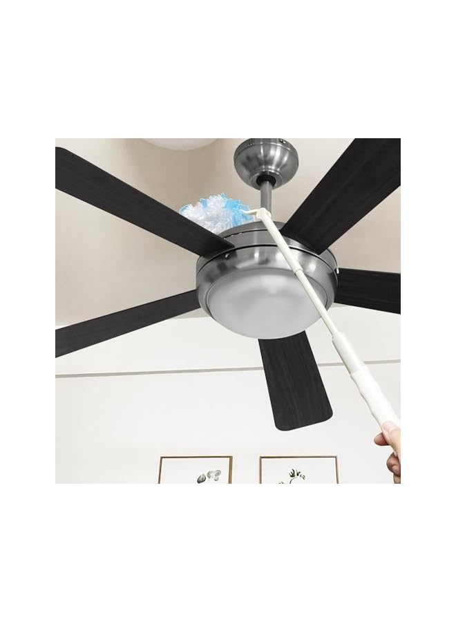 promass Extendable Feather Duster, Light Dusters for Cleaning, Adjustable Length Handles Only, Feather Duster with Extended Handle, Suitable for Indoor and Outdoor Use - Image 5