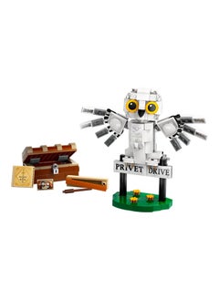 LEGO 76425 Harry Potter Hedwig At 4 Privet Drive, Buildable Fantasy Toy For Kids With An Owl Figure, Independent Play, Small Treat Gift Idea For Girls, Boys And Any Fan Aged 7 Plus (337 Pieces)  - Image 4