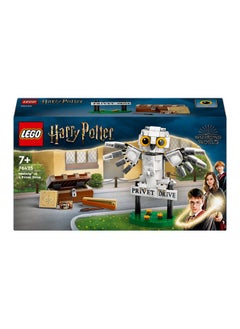 LEGO 76425 Harry Potter Hedwig At 4 Privet Drive, Buildable Fantasy Toy For Kids With An Owl Figure, Independent Play, Small Treat Gift Idea For Girls, Boys And Any Fan Aged 7 Plus (337 Pieces)  - Image 3