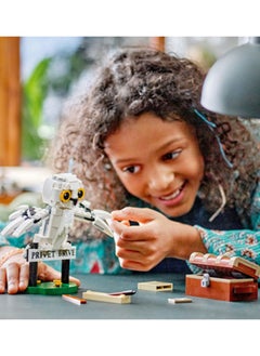LEGO 76425 Harry Potter Hedwig At 4 Privet Drive, Buildable Fantasy Toy For Kids With An Owl Figure, Independent Play, Small Treat Gift Idea For Girls, Boys And Any Fan Aged 7 Plus (337 Pieces)  - Image 5