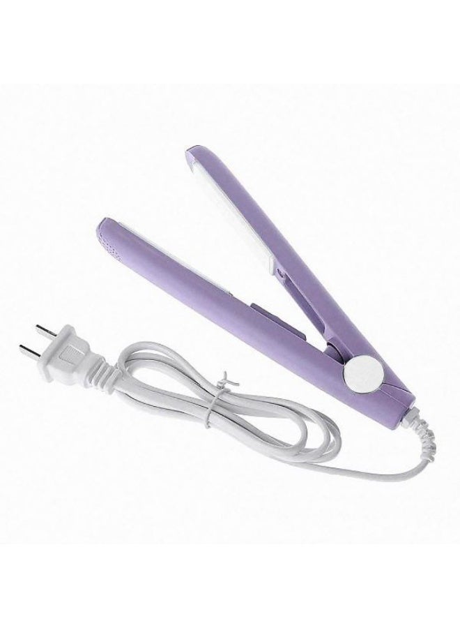 Mini Ceramic Hair Straightener 160°C for Travel, Kids & Hijab Styling – Multi Color - Image 1
