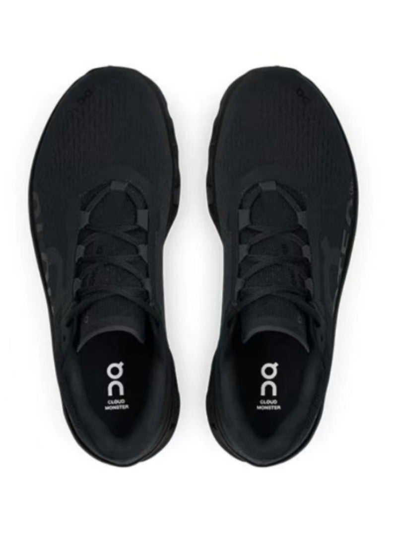 ON Cloudmonster Casual Shoes Pure Black - Image 3