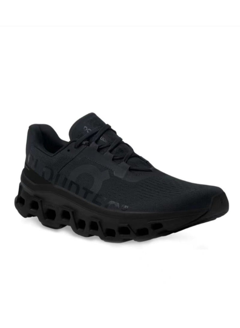 ON Cloudmonster Casual Shoes Pure Black - Image 2
